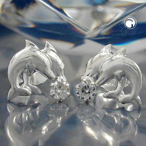 Studs theme animals Silver 925