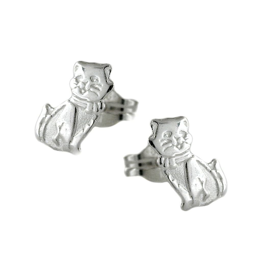 Studs theme animals Silver 925