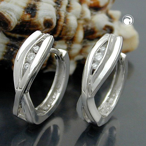 Hoop earrings Silver 925