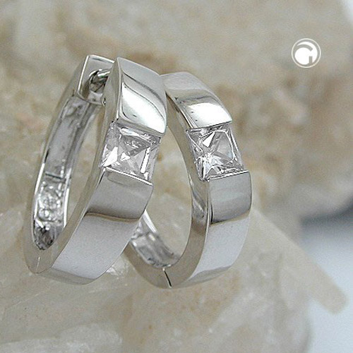 Hoop earrings Silver 925