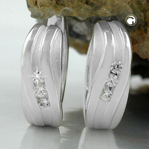 Hoop earrings Silver 925