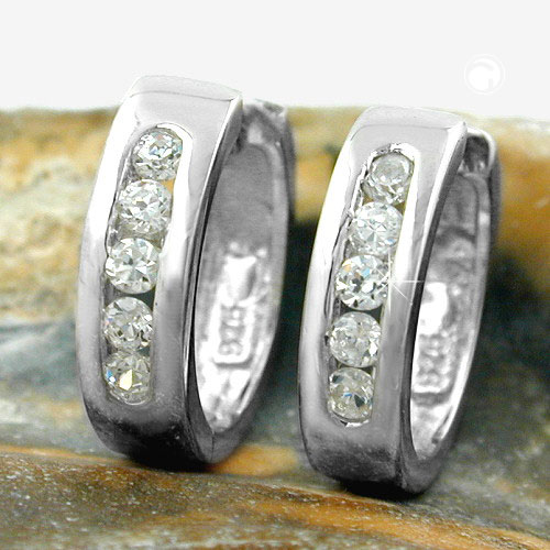 Hoop earrings Silver 925