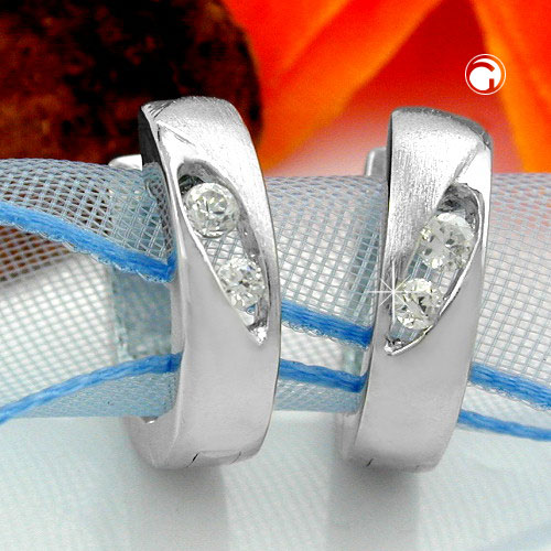 Hoop earrings Silver 925