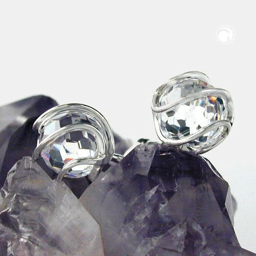 Studs zirconia Silver 925