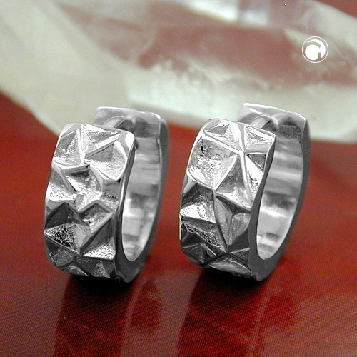 Hoop earrings Silver 925