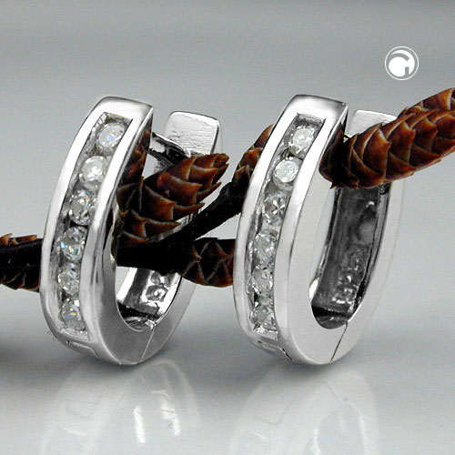 Hoop earrings Silver 925