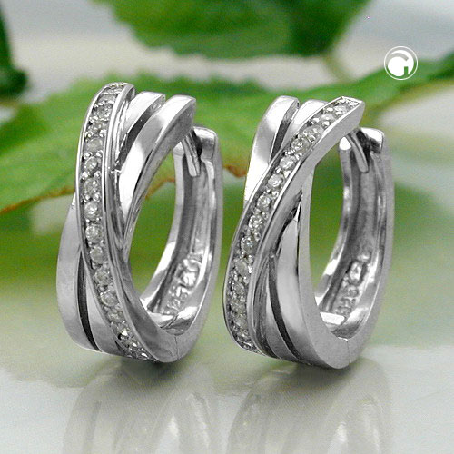 Hoop earrings Silver 925