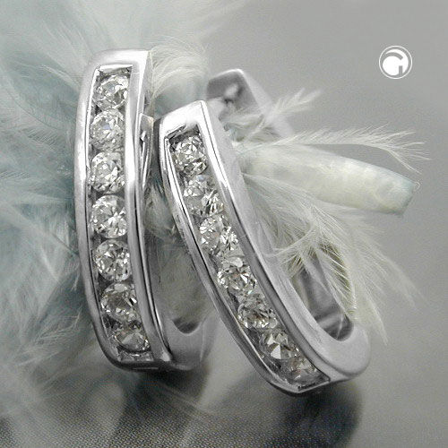 Hoop earrings Silver 925