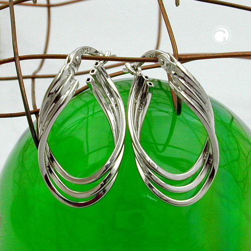 Hoop earrings Silver 925