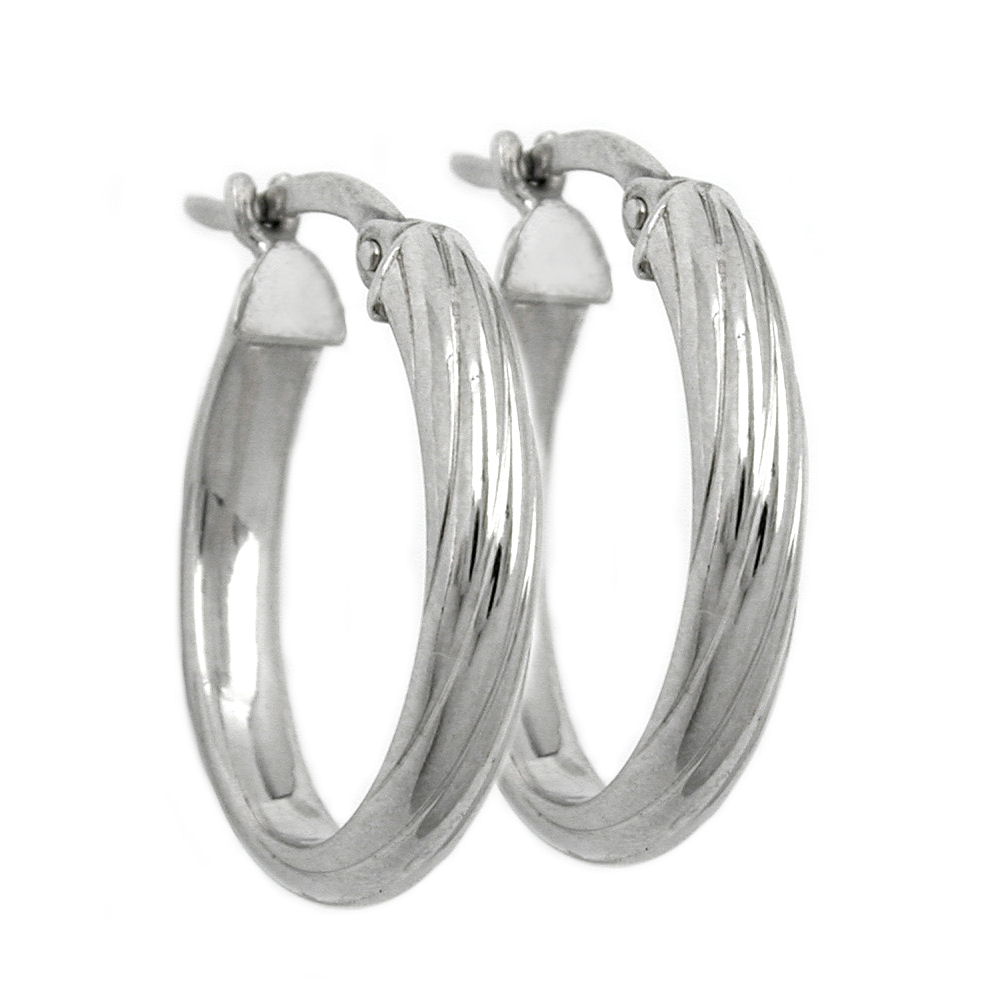 Hoop earrings Silver 925