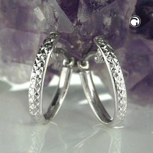 Hoop earrings Silver 925
