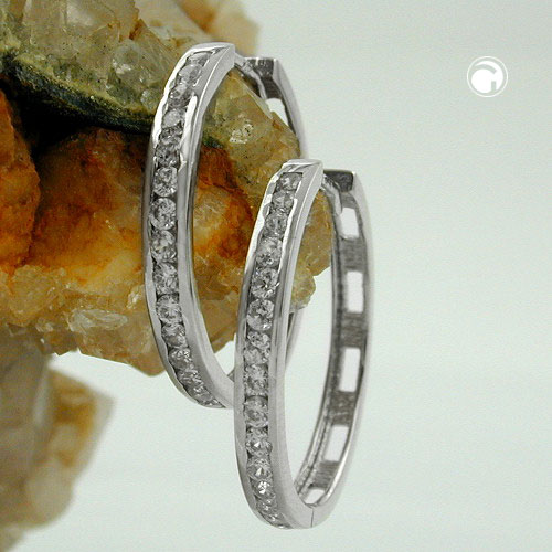 Hoop earrings Silver 925
