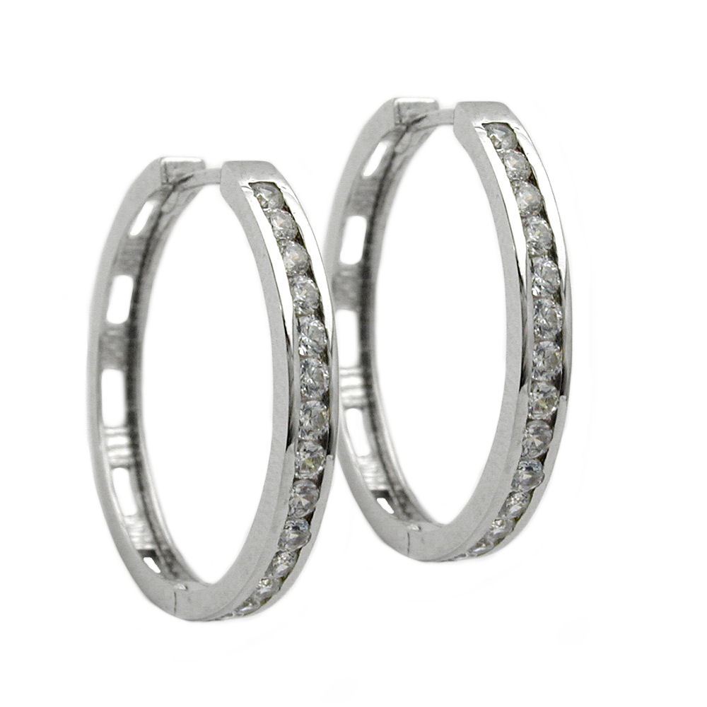 Hoop earrings Silver 925
