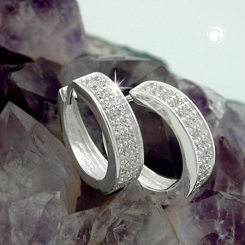 Hoop earrings Silver 925