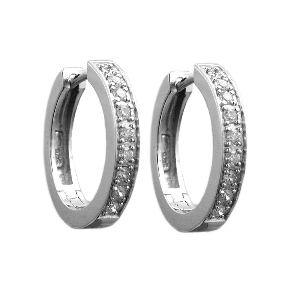 Hoop earrings Silver 925