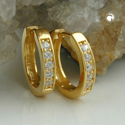 Hoop earrings Silver 925