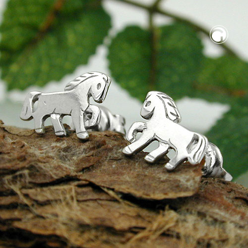 Studs theme animals Silver 925