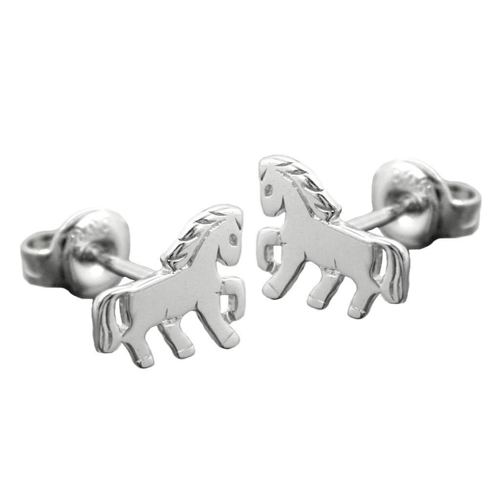 Studs theme animals Silver 925