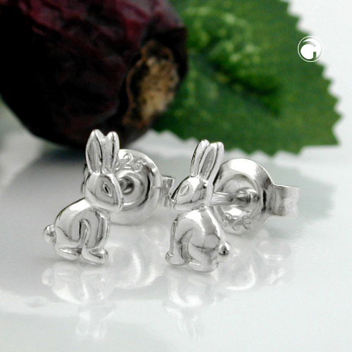 Studs theme animals Silver 925