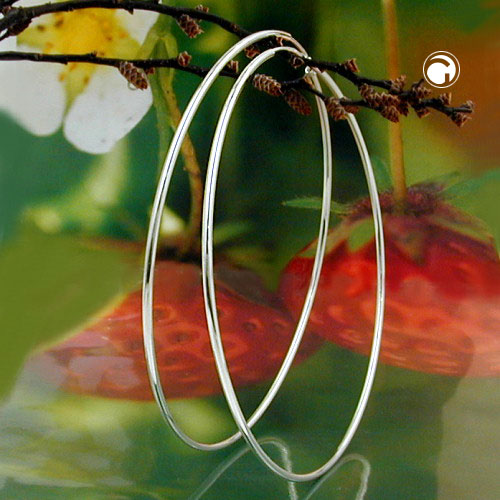 Hoop earrings Silver 925