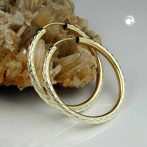Hoop earrings Silver 925
