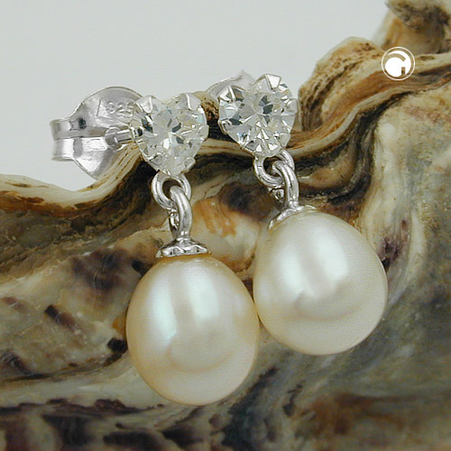 Studs Beads & Pearls Silver 925