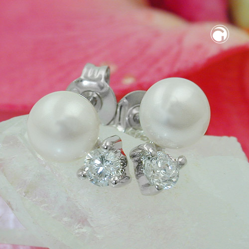 Studs Beads & Pearls Silver 925