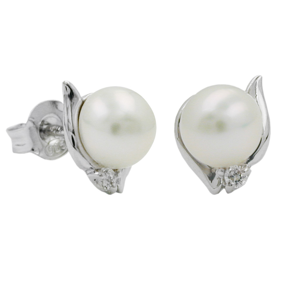 Studs Beads & Pearls Silver 925