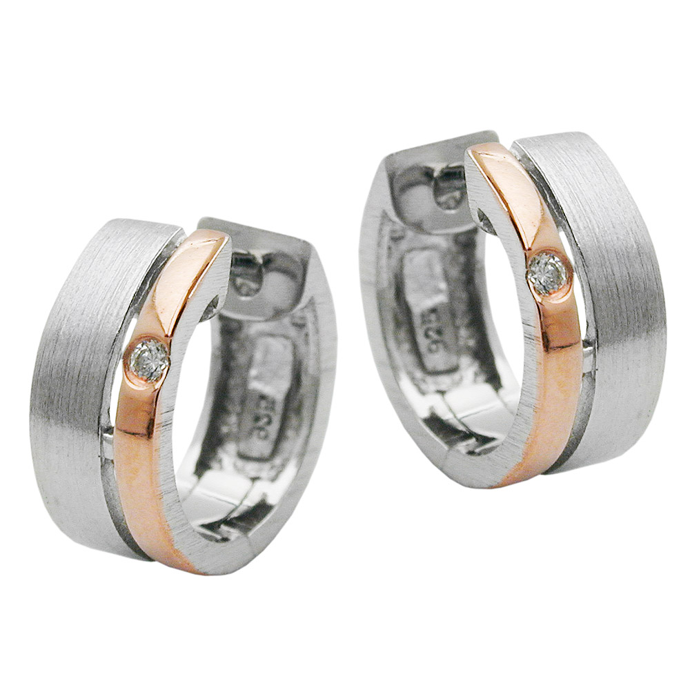 Hoop earrings Silver 925