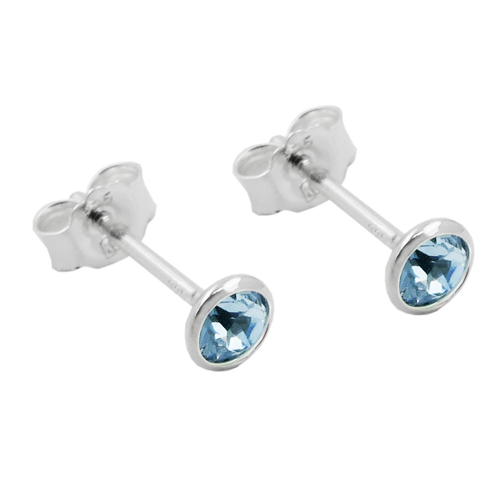 Studs zirconia Silver 925