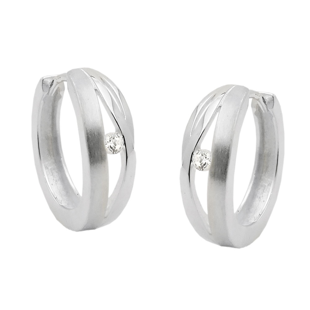 Hoop earrings Silver 925