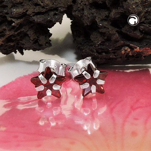 Studs zirconia Silver 925