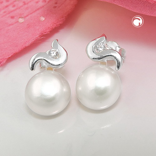 Studs Beads & Pearls Silver 925