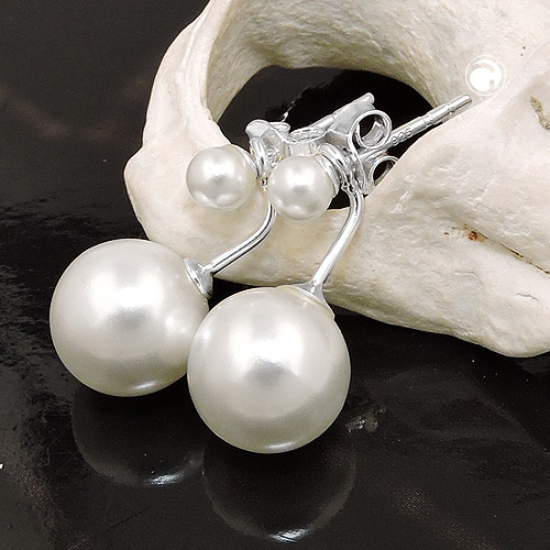 Studs Beads & Pearls Silver 925