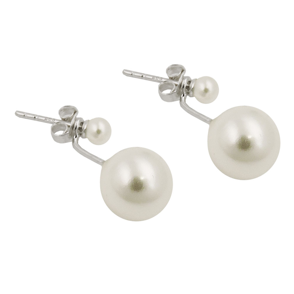 Studs Beads & Pearls Silver 925
