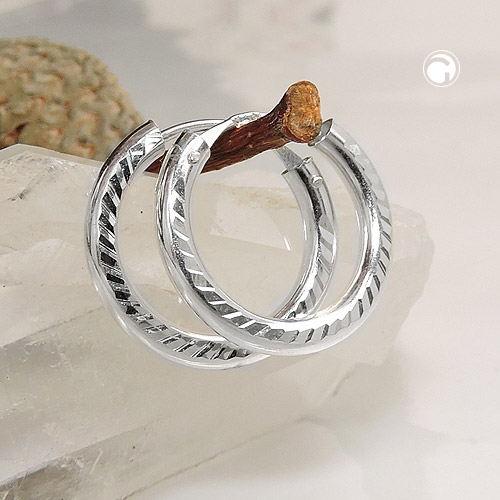 Hoop earrings Silver 925