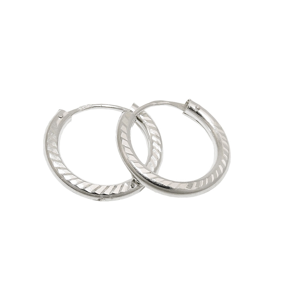 Hoop earrings Silver 925