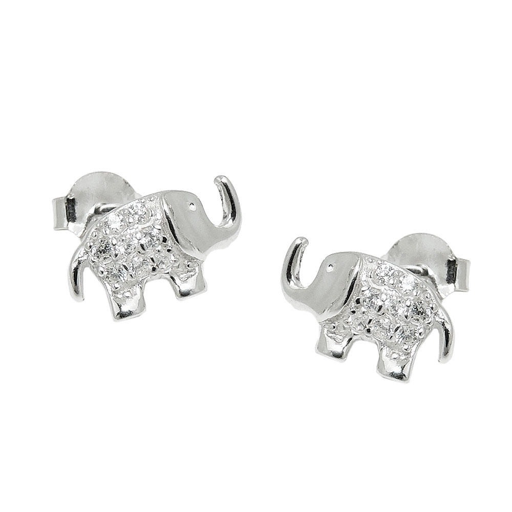 Studs theme animals Silver 925