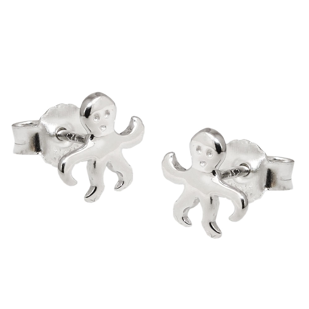 Studs theme animals Silver 925