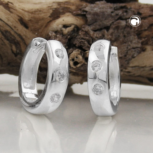 Hoop earrings Silver 925