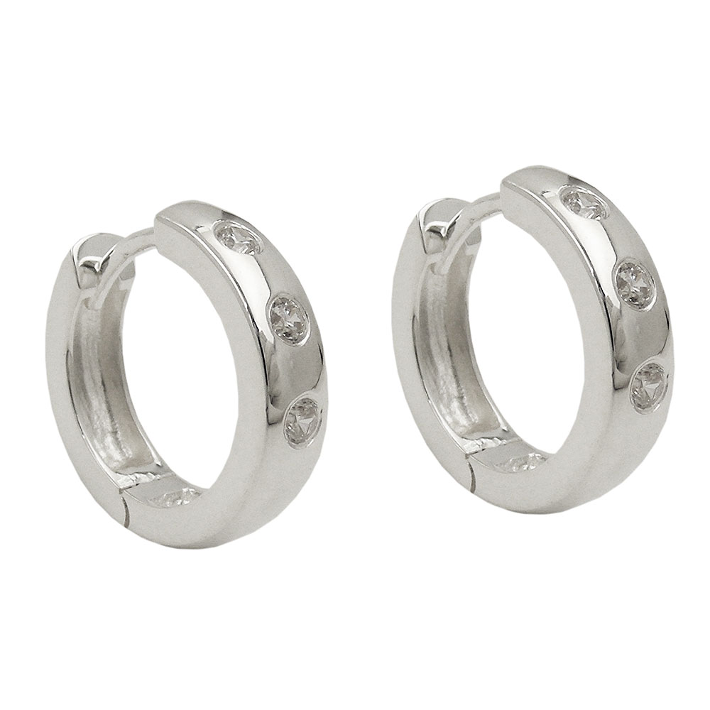 Hoop earrings Silver 925