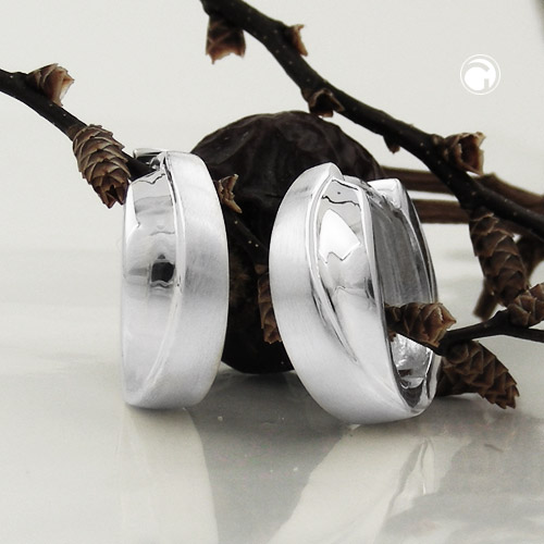 Hoop earrings Silver 925