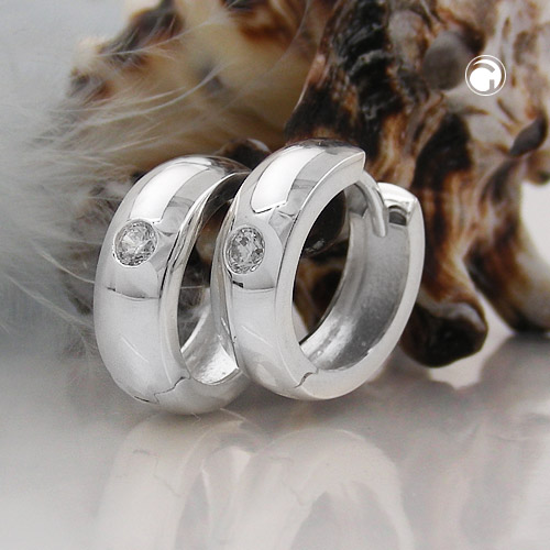 Hoop earrings Silver 925