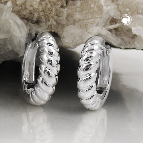 Hoop earrings Silver 925