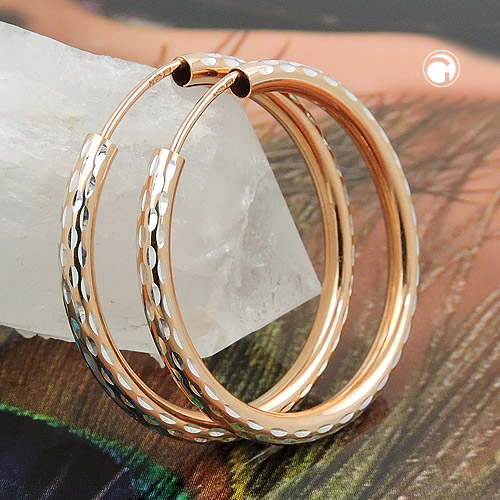 Hoop earrings Silver 925