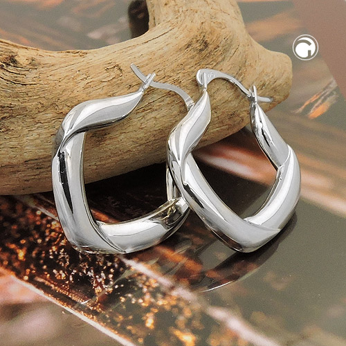 Hoop earrings Silver 925