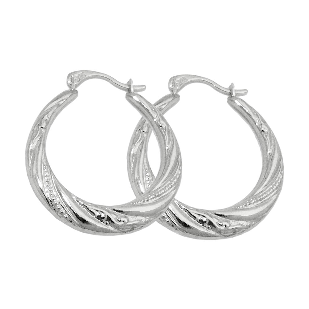 Hoop earrings Silver 925