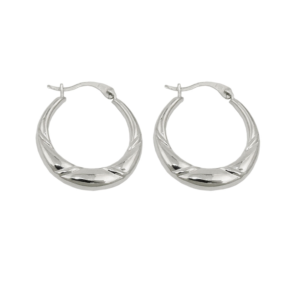 Hoop earrings Silver 925