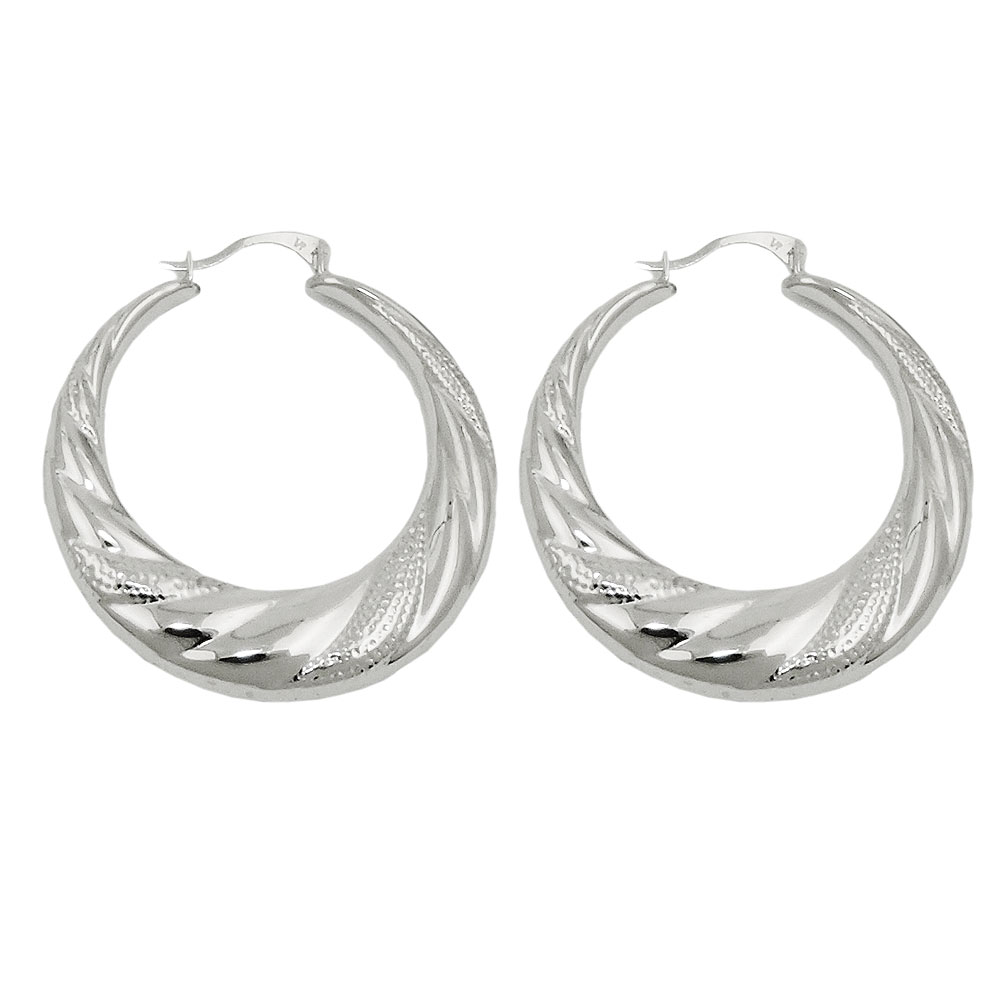 Hoop earrings Silver 925