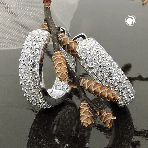 Hoop earrings Silver 925